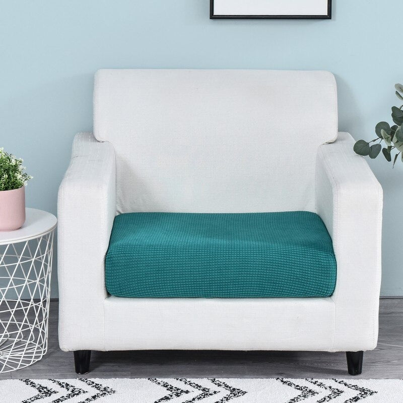 Housse Assise Canapé - Bleu Canard
