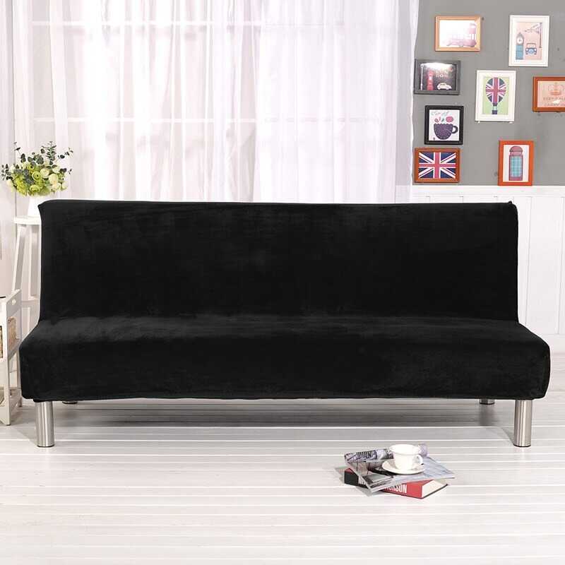 Housse Extensible de Clic Clac <br/> Velours - Noir