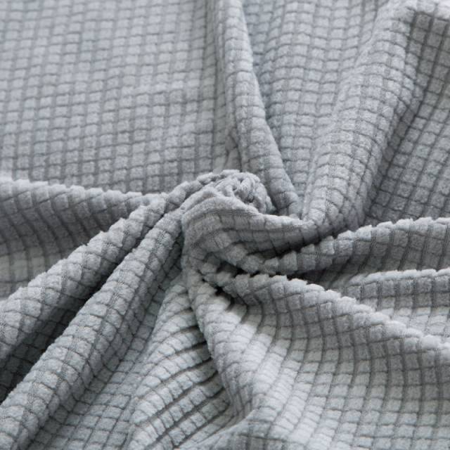 Housse canapé d'angle universelle à design matelassé - Plaid canapé d'angle gris pour maison - HousseDecor