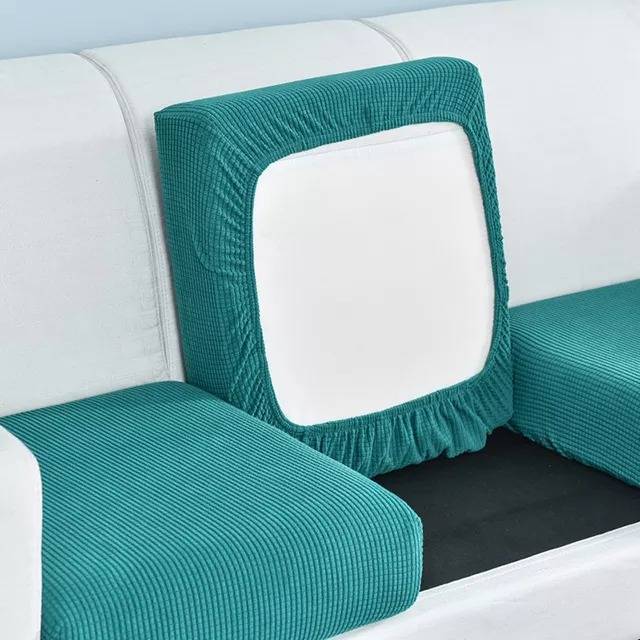 Housse Assise Canapé - Bleu Canard