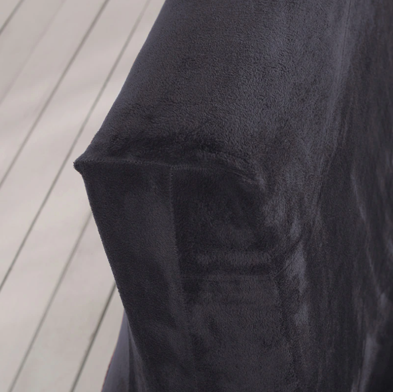 Housse de Clic Clac <br/> Velours - Gris Foncé