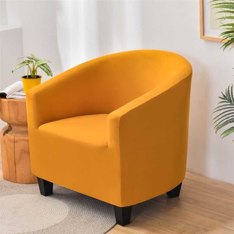Housse de Fauteuil Extensible - Jaune