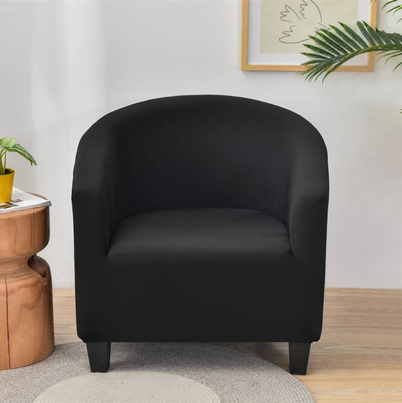 Housse de Fauteuil Extensible - Housse pour fauteuil noir