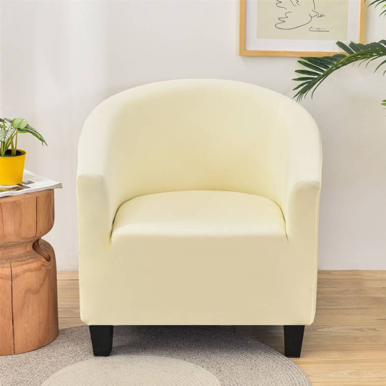 Housse de Fauteuil Extensible - Créme