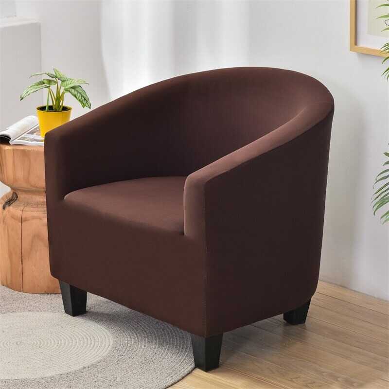 Housse de Fauteuil Extensible - Marron