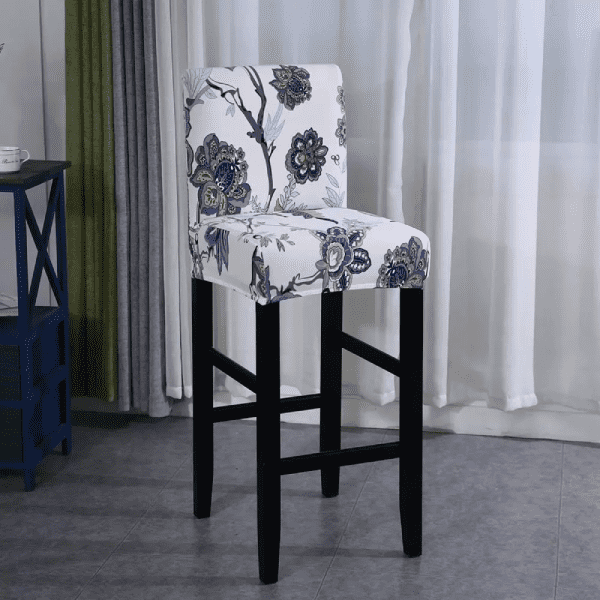 Housse Tabouret de Bar - Fleur