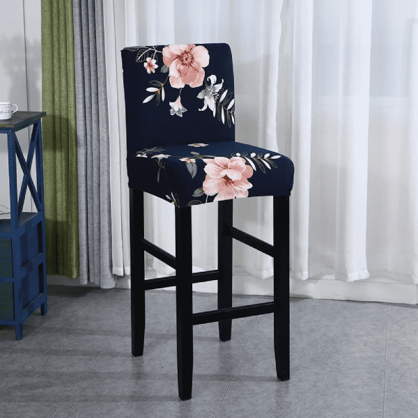 Housse Tabouret de Bar - Navy