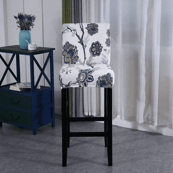 Housse Tabouret de Bar - Fleur