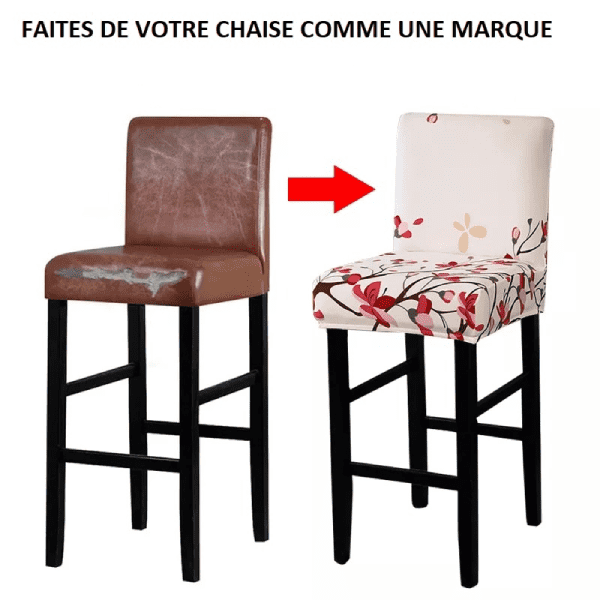 Housse Tabouret de Bar - Blanche Neige