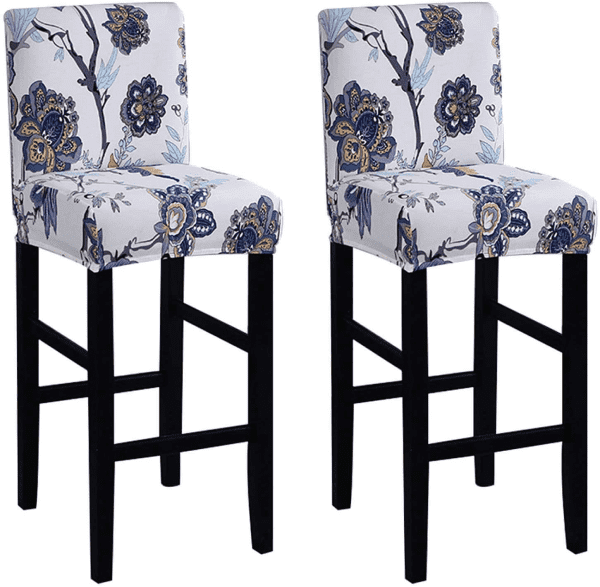 Housse Tabouret de Bar - Fleur