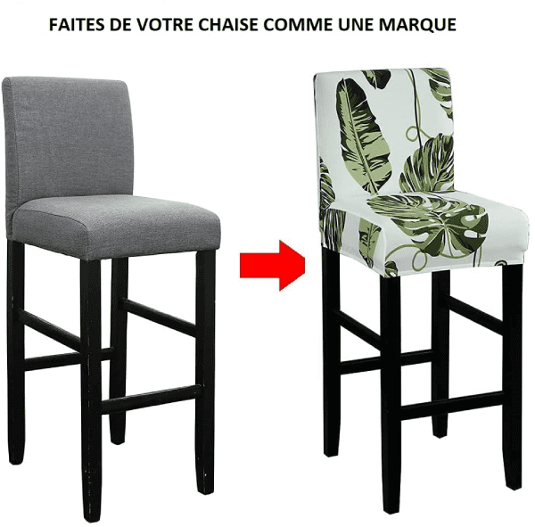 Housse Tabouret de Baret de Cuisine - Green