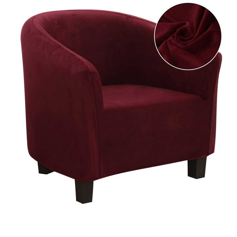 Housse de Fauteuil Extensible - Rouge Bordeaux